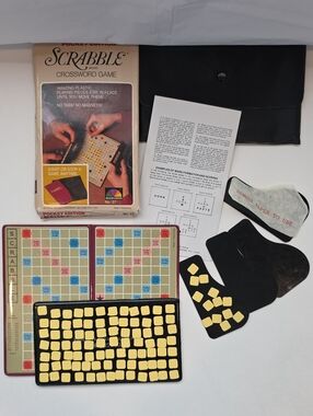Vintage 1978 Scrabble Pocket Edition Travel Game